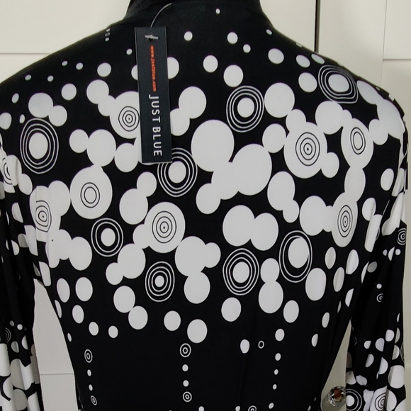 Polka Dot Wrap Dress Size 16 - Picture 4 of 4